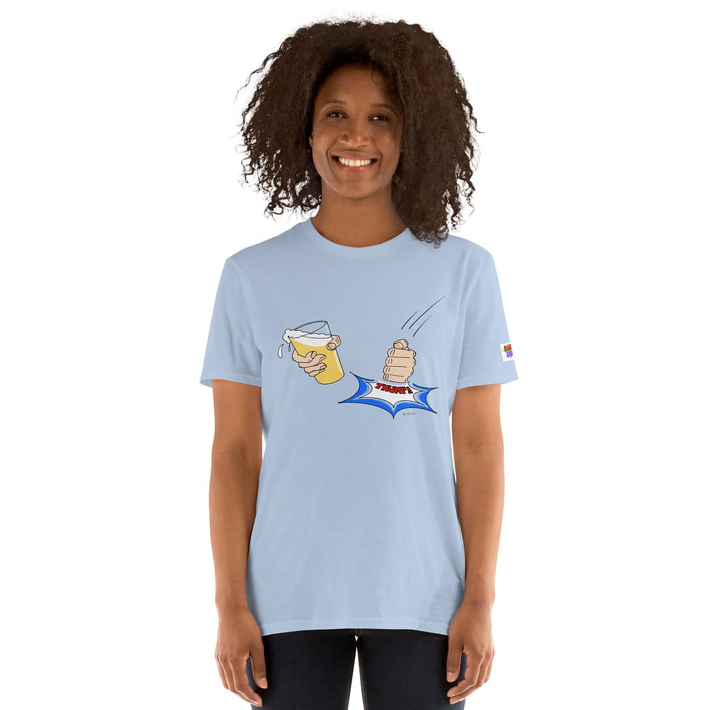 Get Up Again – 90s Grunge Brit Pub Graphic Tee | Dance-Rock Tribute – Short-Sleeve Unisex